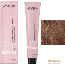 Крем-краска для волос Sergio Professional Color&Blonde 8.33 блондин золотистый интенсивный