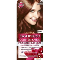 Крем-краска для волос Garnier Color Sensation 6.0 роскошный темно-русый