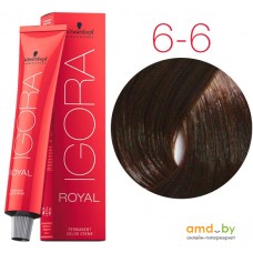 Крем-краска для волос Schwarzkopf Professional Igora Royal Permanent Color Creme 6-6 60 мл