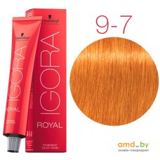Крем-краска для волос Schwarzkopf Professional Igora Royal Permanent Color Creme 9-7 60 мл