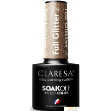 Гель-лак Claresa Hybrid Full Glitter 2 5 мл