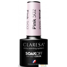 Гель-лак Claresa Hybrid Pink 502 5 мл