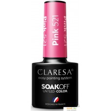 Гель-лак Claresa Hybrid Pink 521 5 мл