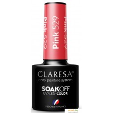 Гель-лак Claresa Hybrid Pink 529 5 мл