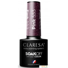 Гель-лак Claresa Hybrid Pink 553 5 мл