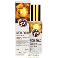 Тональный крем Enough Rich Gold Double Wear Radiance Foundation SPF50+ PA+++ тон 13