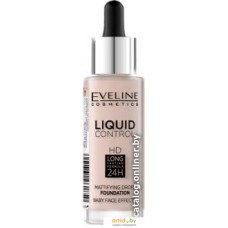 Тональная основа Eveline Cosmetics Liquid Control (тон 20)