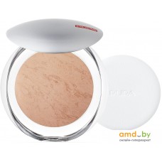 Компактная пудра Pupa Luminys Silky Baked Face Powder Оттенка загара тон 06 (9 г)