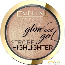 Хайлайтер Eveline Cosmetics Glow and go! 02 Gentle Gold