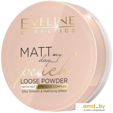 Компактная пудра Eveline Cosmetics Matt My Day Loose Powder Peach