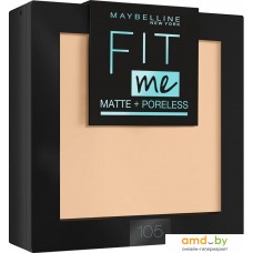 Компактная пудра Maybelline Fit Me 105