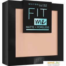 Компактная пудра Maybelline Fit Me 115