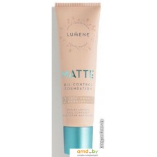 Тональный крем Lumene Matte Foundation 2 Soft Honey