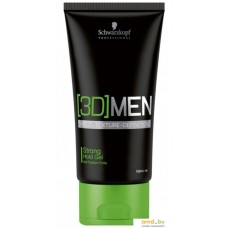 Schwarzkopf Professional 3D Men Strong Hold Gel 150 мл