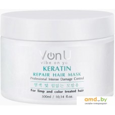 Маска Von-U Keratin Repair Hair Mask 300 мл