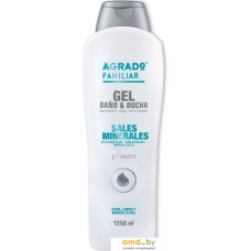 Косметика по уходу за телом Agrado Гель для душа Bath & Shower Gel Mineral Salts 1250 мл