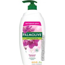 Косметика по уходу за телом Palmolive Гель для душа Натурэль черная орхидея и увлажн. молочко 750 мл