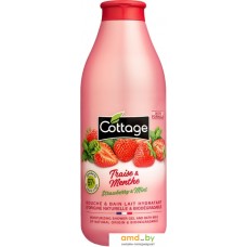 Косметика по уходу за телом Cottage Гель для душа Strawberry & Mint 750 мл