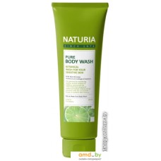 Косметика по уходу за телом Evas Гель для душа Naturia Pure Body Wash Wild Mint & Lime 100 мл