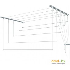 Сушилка для белья Лиана потолочная, металл, 2,3 м (С-012)