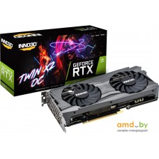 Видеокарта Inno3D GeForce RTX 3070 Twin X2 LHR 8GB GDDR6 N30702-08D6-171032LH