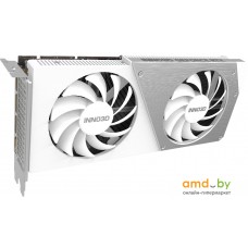 Видеокарта Inno3D GeForce RTX 4060 Ti 16GB Twin X2 OC White N406T2-16D6X-178055W