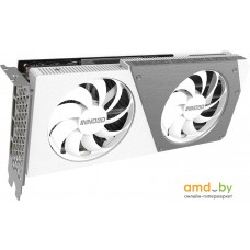 Видеокарта Inno3D GeForce RTX 4070 Ti Super Twin X2 OC White N407TS2-166XX-186156W