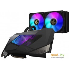 Видеокарта Gigabyte GeForce RTX 3090 Xtreme Waterforce 24G GV-N3090AORUSX W-24GD