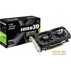 Видеокарта Inno3D GeForce GTX 1050 Ti Twin X2 4GB GDDR5 N105K-2DDV-M5CM