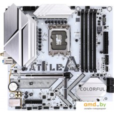 Материнская плата Colorful Battle-AX B760M-White WiFi V20