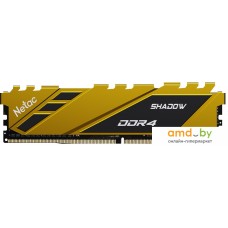 Оперативная память Netac Shadow 16ГБ DDR4 2666МГц NTSDD4P26SP-16Y