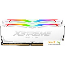 Оперативная память OCPC X3 RGB White 2x32ГБ DDR4 3200 МГц MMX3A2K64GD432C16W