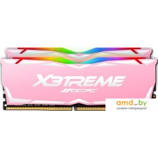 Оперативная память OCPC X3 RGB Pink 2x8ГБ DDR4 3200 МГц MMX3A2K16GD432C16PK