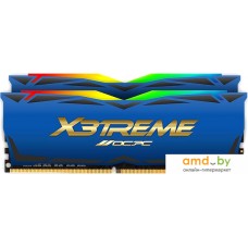 Оперативная память OCPC X3 RGB Blue Label 2x16ГБ DDR4 3600 МГц MMX3A2K32GD436C18BU