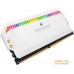 Оперативная память Corsair Dominator Platinum RGB 2x8ГБ DDR4 3600 МГц CMT16GX4M2C3600C18W. Фото №3