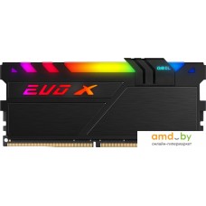 Оперативная память GeIL EVO X II 8GB DDR4 PC4-25600 GEXSB48GB3200C16ASC