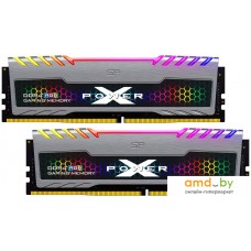 Оперативная память Silicon-Power XPower Turbine RGB 2x16GB DDR4 PC4-28800 SP032GXLZU360BDB