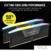 Оперативная память Corsair Vengeance RGB 2x16ГБ DDR5 5200 МГц CMH32GX5M2B5200C40. Фото №3