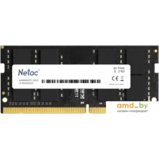 Оперативная память Netac Basic 16ГБ DDR5 SODIMM 4800 МГц NTBSD5N48SP-16