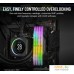 Оперативная память Corsair Vengeance RGB 2x16ГБ DDR5 5600 МГц CMH32GX5M2B5600C36K. Фото №5