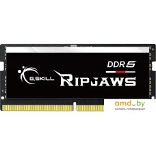 Оперативная память G.Skill Ripjaws 32ГБ DDR5 SODIMM 4800МГц F5-4800S3838A32GX1-RS