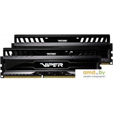 Оперативная память Patriot Viper 3 Black Mamba 2x8GB KIT DDR3 PC3-12800 (PV316G160C9K)