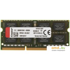 Оперативная память Kingston ValueRAM 8GB DDR3 SODIMM PC3-12800 KVR16S11/8WP