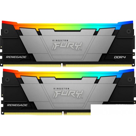 

Оперативная память Kingston FURY Renegade RGB 2x32ГБ DDR4 3200 МГц KF432C16RB2AK2/64, FURY Renegade RGB 2x32ГБ DDR4 3200 МГц KF432C16RB2AK2/64