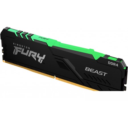 

Оперативная память Kingston FURY Beast RGB 8ГБ DDR4 3200 МГц KF432C16BB2A/8, FURY Beast RGB 8ГБ DDR4 3200 МГц KF432C16BB2A/8