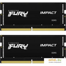 Оперативная память Kingston FURY Impact 2x32ГБ DDR5 5600МГц KF556S40IBK2-64