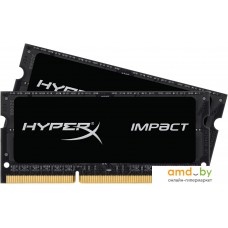 Оперативная память HyperX Impact 2x8GB KIT DDR3 SO-DIMM PC3-12800 HX316LS9IBK2/16