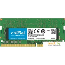 Оперативная память Crucial 2GB DDR4 SODIMM PC4-19200 CT2G4SFS624A