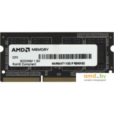 Оперативная память AMD Radeon Entertainment 2GB DDR3 SO-DIMM (R532G1601S1S-UO)