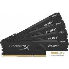 Оперативная память HyperX Fury 4x8GB DDR4 PC4-24000 HX430C15FB3K4/32